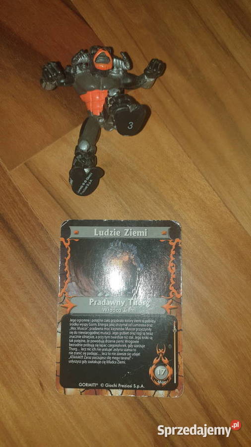 Gormiti Pradawny Thorg figurka