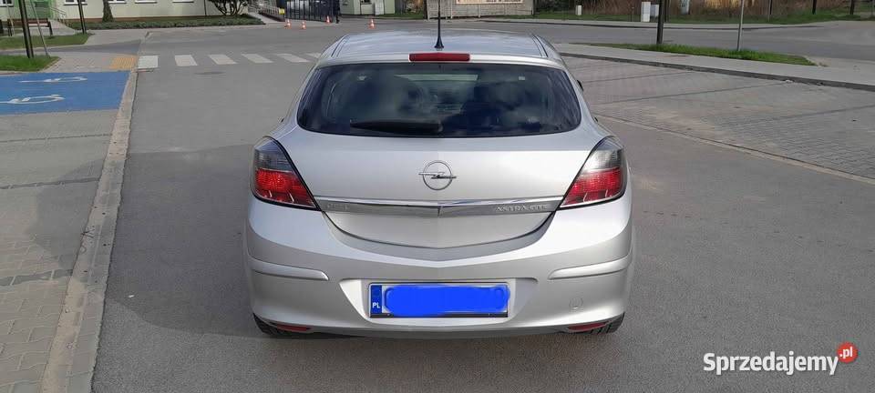 Opel Astra H GTC 16 benzyna mazowieckie Gostynin