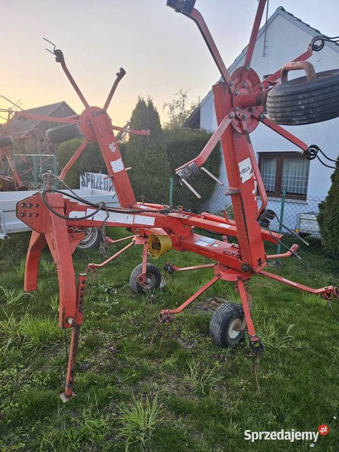 Przewracarka przetrzasarka rozbijak Fella TH 520 Gosławice