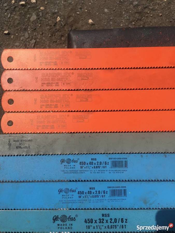 Brzeszczoty do piły ramowej Przysucha