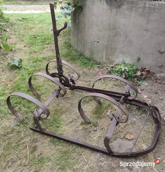 Zabytkowa sprężynówka konna kultywator sprężyna Pozostałe podkarpackie Przeworsk