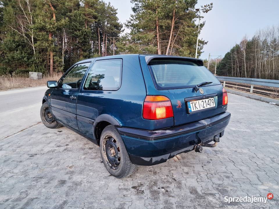Volkswagen Golf III GT TDI 19TDI 1Z Rok produkcji 1994 świętokrzyskie Piekoszów