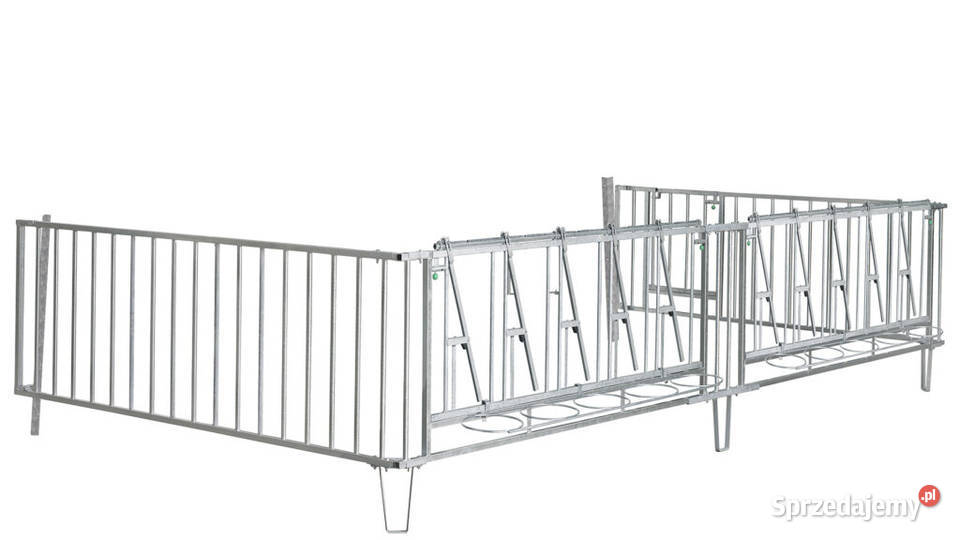 Ogrodzenie domku cieląt Hybrid z samozamykającym