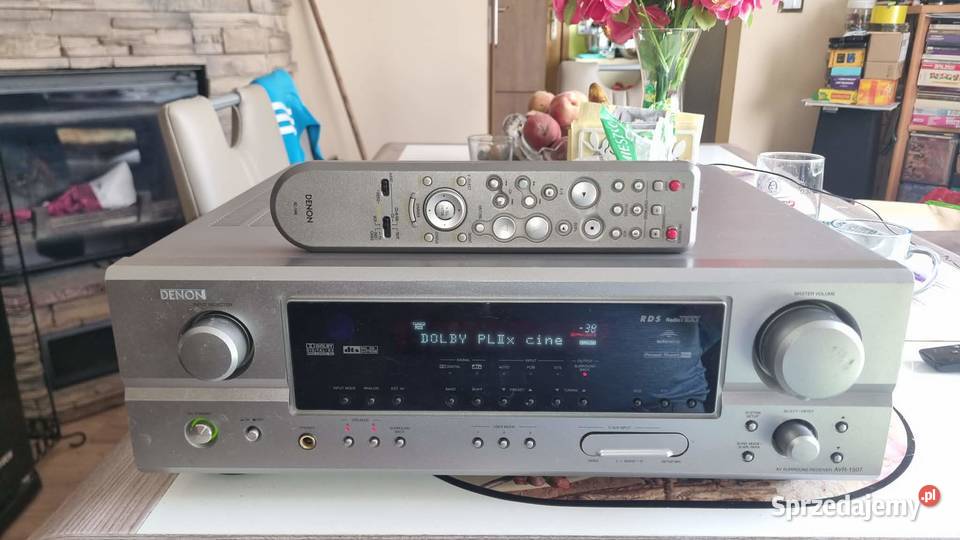 Amplituner Denon AVR1507 z pilotem 71 7x110Watt
