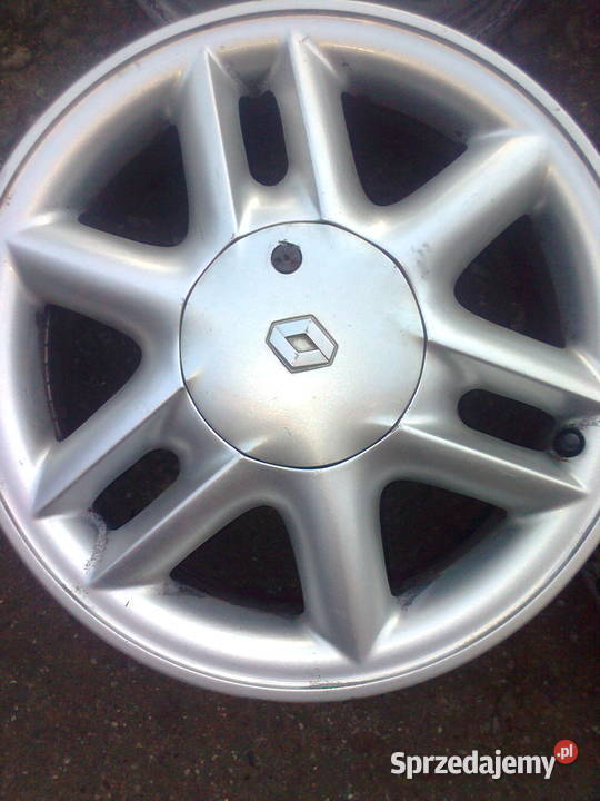 felgi aluminiowe 15 Renault Modus Clio Nissan Średnica 15" Jarosław