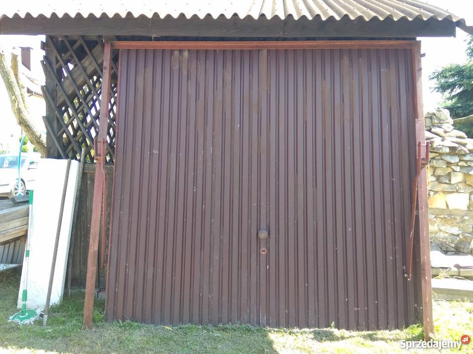 Brama Garażowa z demontażu garażowa Piekoszów