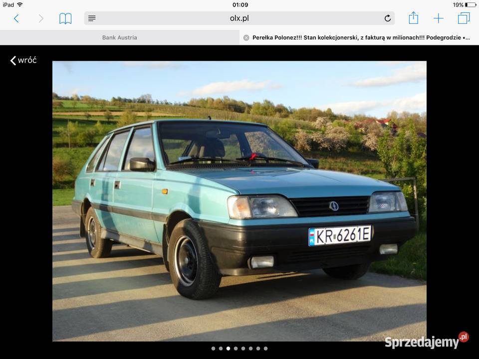 Polonez Caro piękny stan FSO nie FSM Tarpan Żuk 52000km małopolskie Ciężkowice