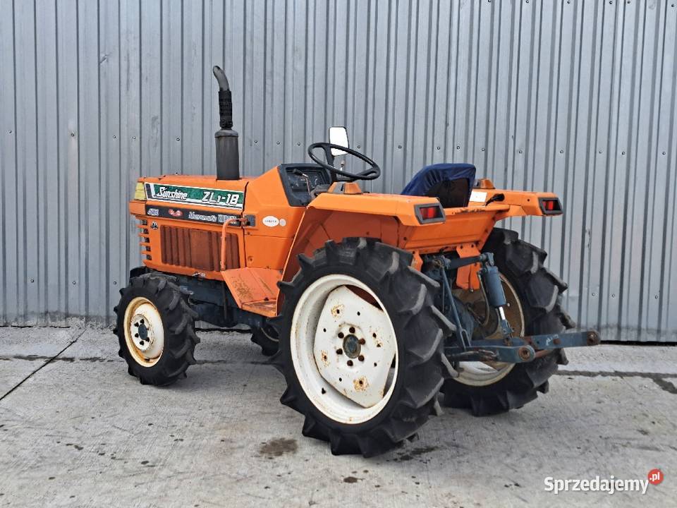 Traktorek traktor KUBOTA ZL118 18 44 nieuszkodzony dolnośląskie Małuszyn