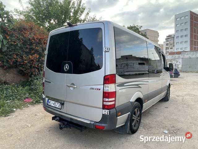Mercedes Sprinter prawie kamper kamera cofania Mercedes-Benz kujawsko-pomorskie Nakło nad Notecią