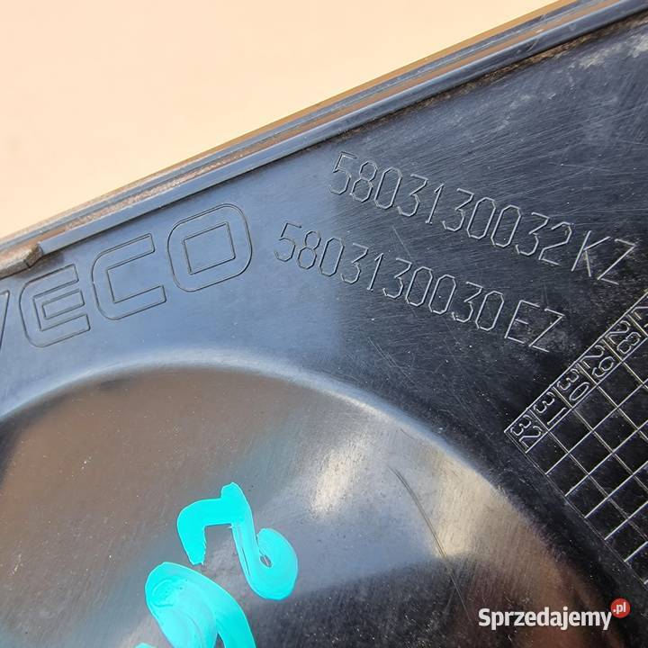 IVECO DAILY 2025 KRATKA HALOGENU ZDERZAK PRAWA lubuskie
