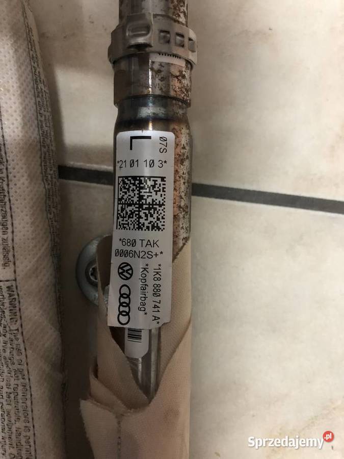 SCIROCCO III 0814 KURTYNA BOCZNA AIRBAG LEWA sprzedam