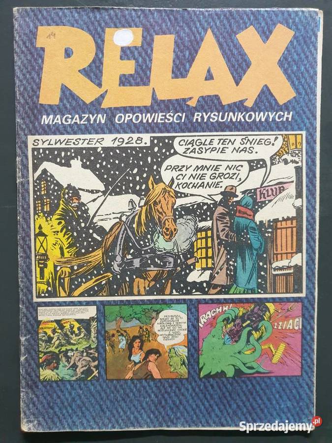 Magazyn Opowieści Rysunkowych Relax zeszyt 14 Polskie Gdynia sprzedam
