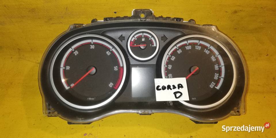 licznik zegary P0013264284 Opel Corsa D r0611 łódzkie Piotrków Trybunalski