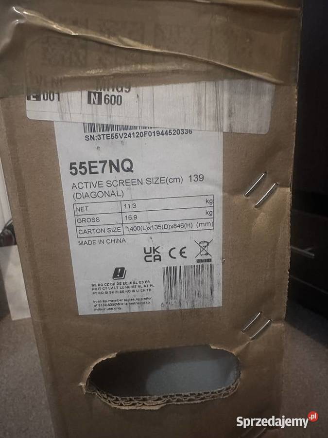 Hisense 55E7NQ 55cale Gdynia