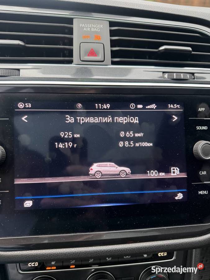 Volkswagen Tiguan 2021 20 tsi 126000km Nowa Sól sprzedam