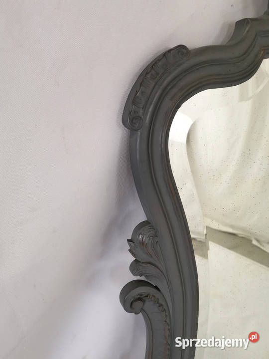 Lustro z półką rokoko do łazienki ludwik shabby mazowieckie Warszawa