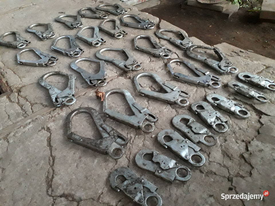 Zatrzaśnik nierozłączalny hak ucho szekla