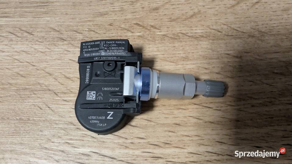 Czujniki ciśnienia w oponach TPMS Nissan Szczebrzeszyn
