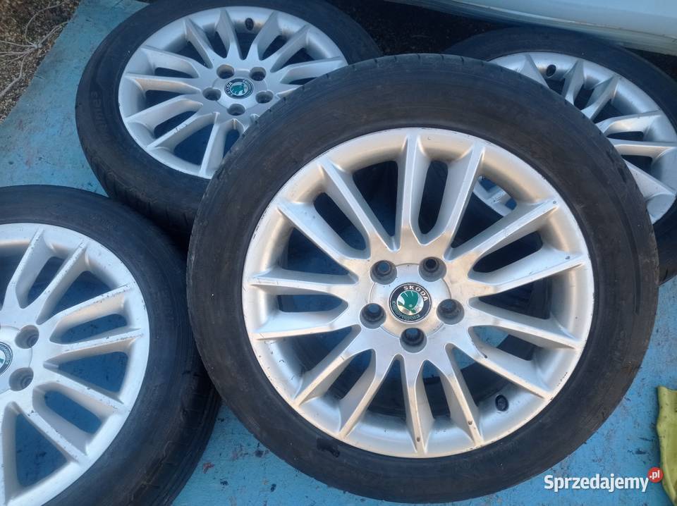 Alufelgi 17 5x112 opony Wola Jachowa