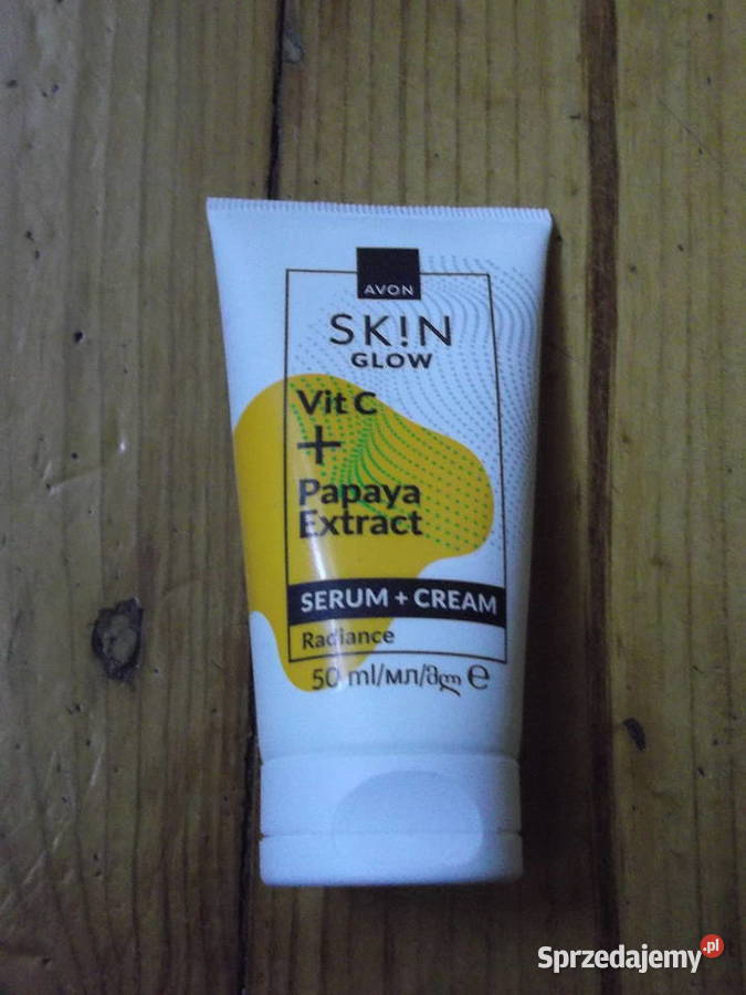Rozświetlające serum i krem do twarzy 2 w 1 Avon Legnica