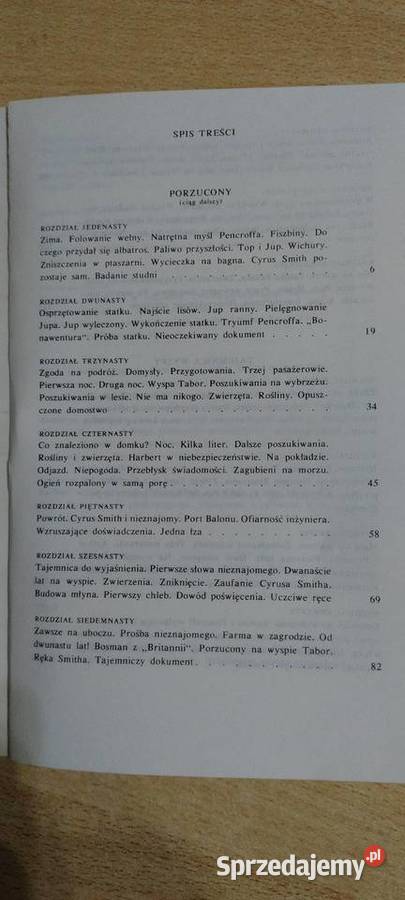 Tajemnicza wyspa Tom 2 Rok wydania 1990 Książki dla dzieci Lublin