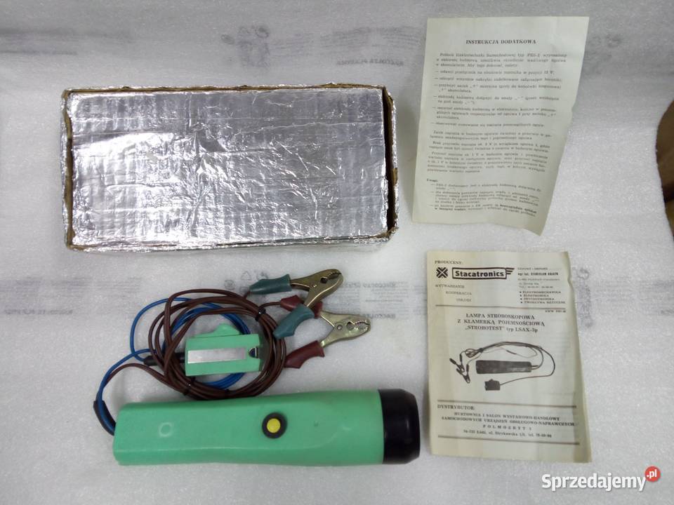 Lampa stroboskopowa PRL Fiat 126p 125p Polonez Przemyśl