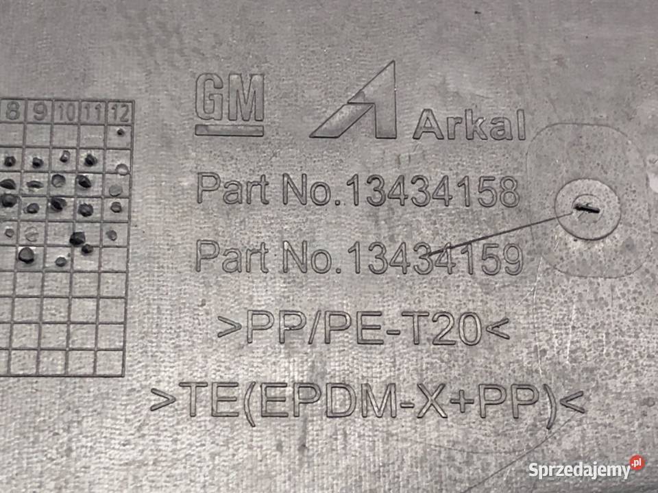 PODSZYBIE OPEL CORSA E 13434158 Hatchback OSŁONA osobowe