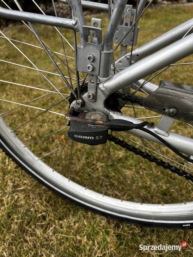 rower damka Alu City 28 7 biegów Shimano Sram S7 Miejskie Legnica sprzedam