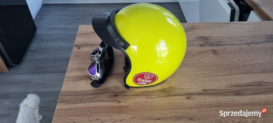 Kask orzeszek 1960 lata odrestaurowany z