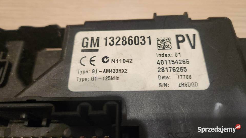 BCM Opel Corsa D 13286031 PV Wylogowany Mysłowice