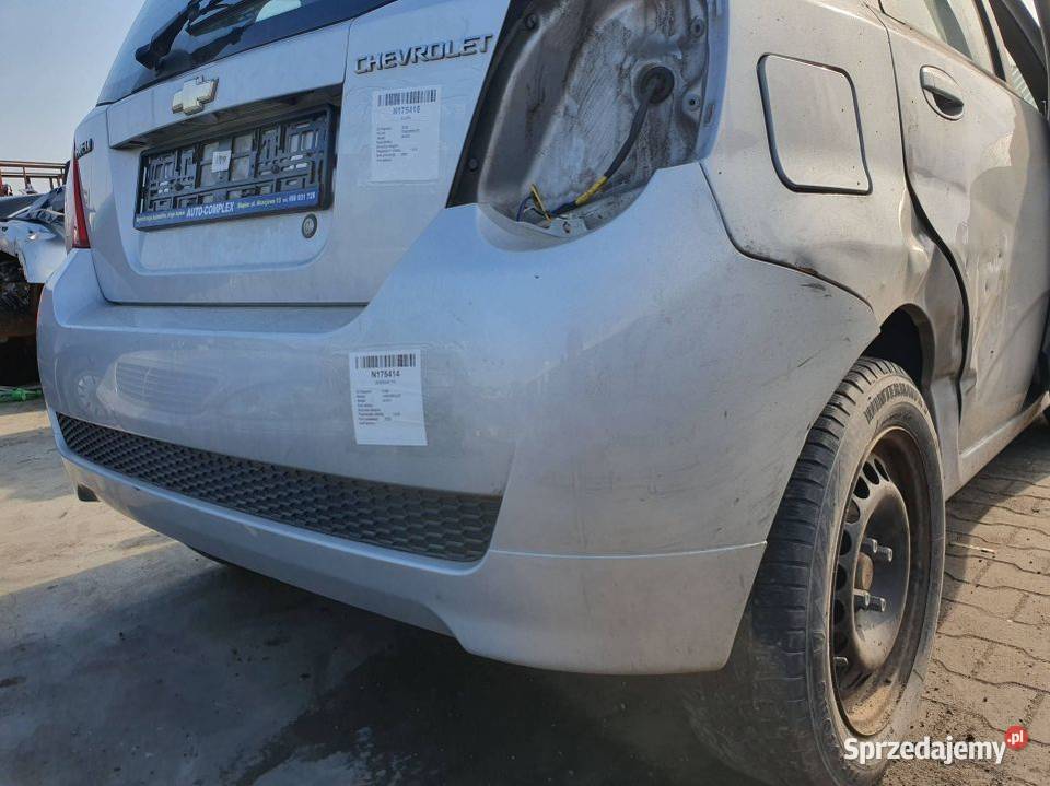 ZDERZAK TYŁ CHEVROLET AVEO kujawsko-pomorskie Lipno
