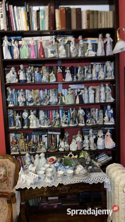 Figurka stojącej dziewczyki z pieskiem Lladro Gdańsk sprzedam