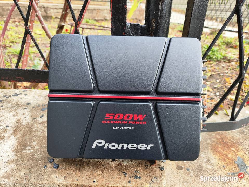 Wzmacniacz samochodowy 2 kanałowy Pioneer Wzmacniacze Niegowonice