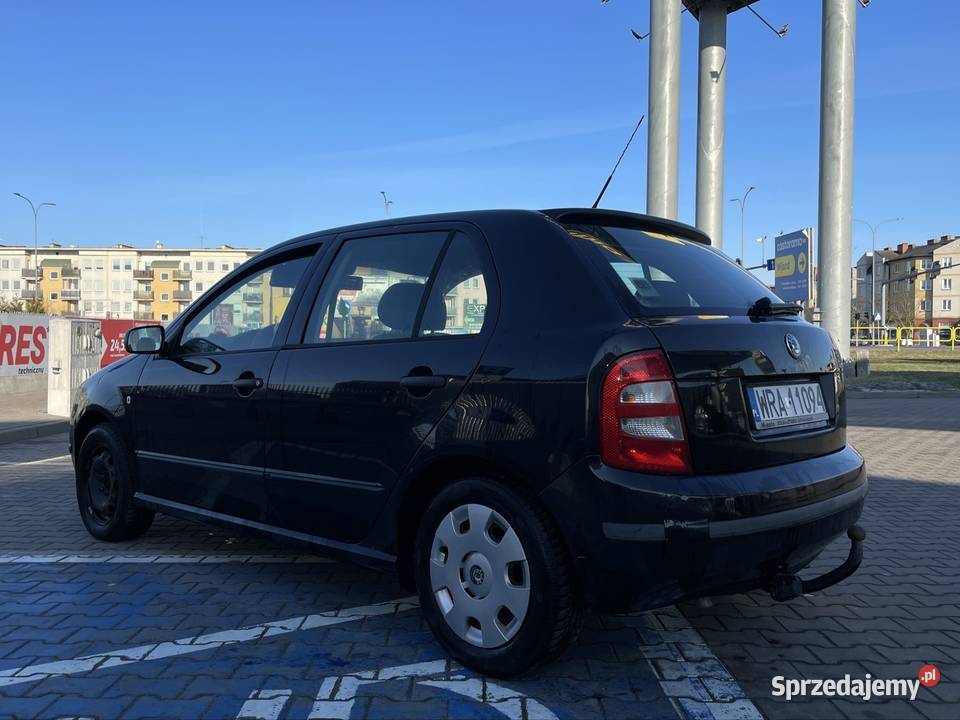 Szkoda Fabia 2001 14 benzyna z LPG Białystok sprzedam