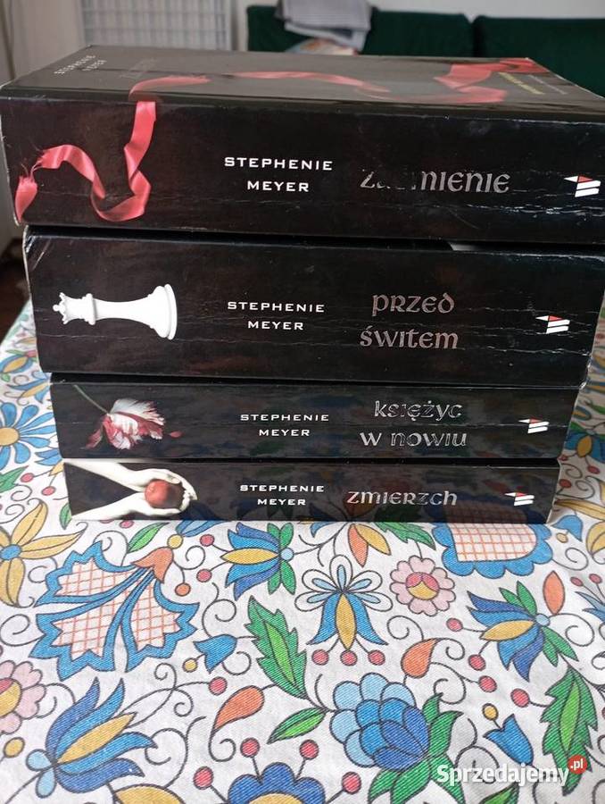 Saga Zmierzch 4 Tomy Kościerzyna sprzedam