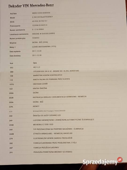 Mercedes E klasa e250 204 7g avangarde klimatyzacja