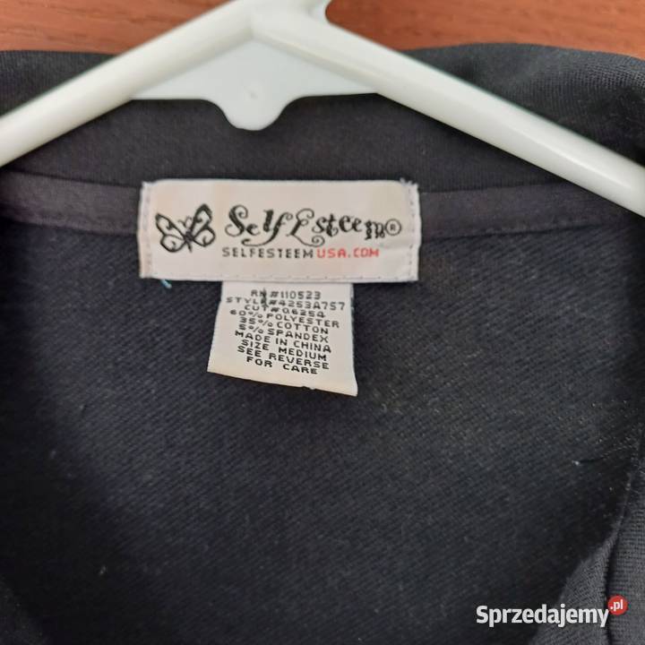 Bluza czarna bez kaptura Sieradz