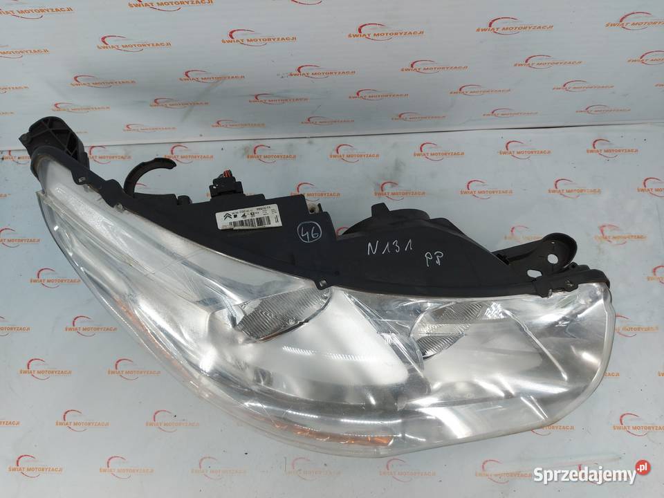CITROEN DS4 12r lampa prawa przód 9674903680 osobowe Lampy przednie Kielce