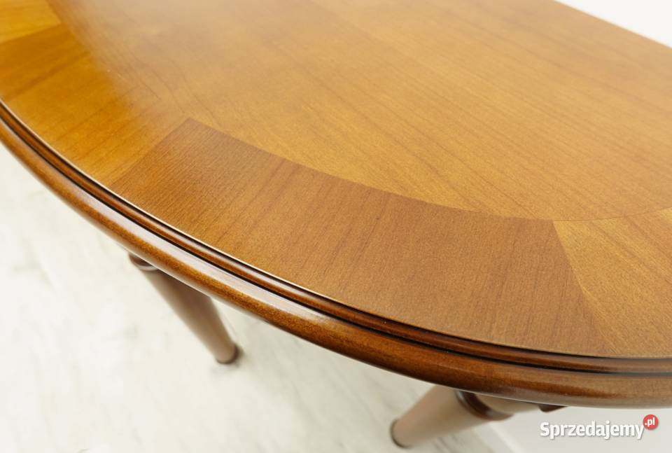 Stylowa półokrągła konsola renowacji Jerka