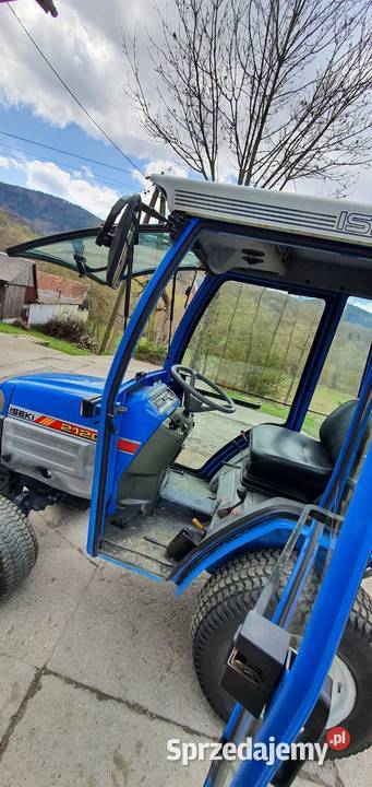 Traktorek Iseki 2120 4x4 Kabina PrzyczepaKubota Napęd 4x4 Ciągniki małopolskie Kamienica