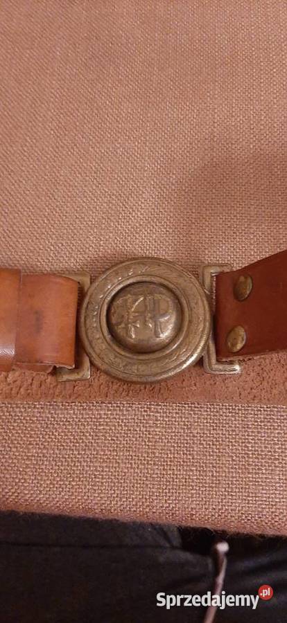 Stary skórzany pasek harcerski Gdynia sprzedam