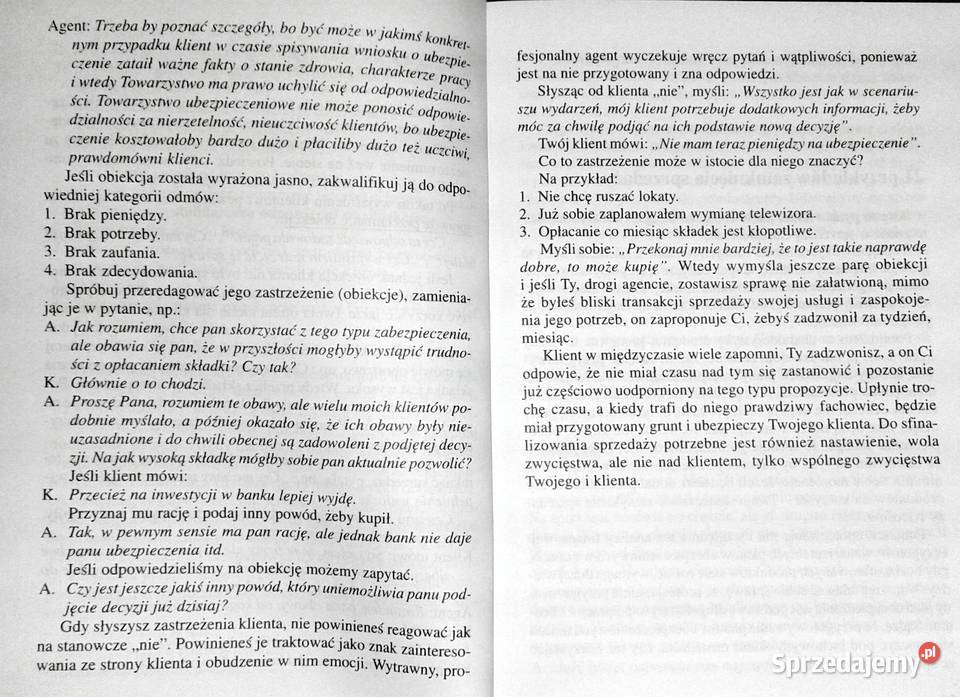 Obiekcje jako krok do sukcesu w sprzedaży Jan Chełm