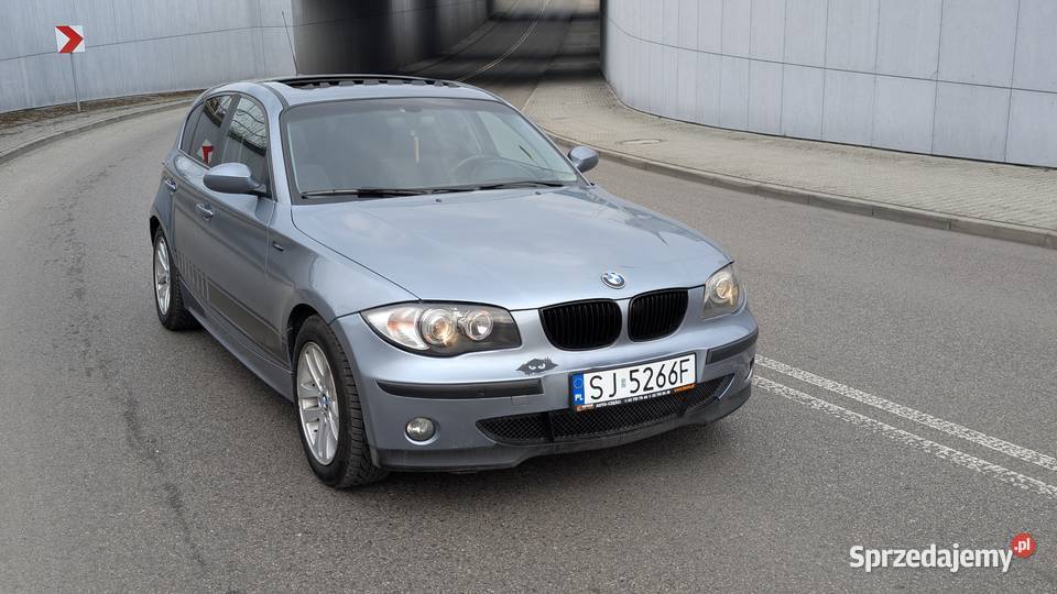 BMW e87 2005r szyberdach grzane fotele diesel Samochody osobowe śląskie Jaworzno