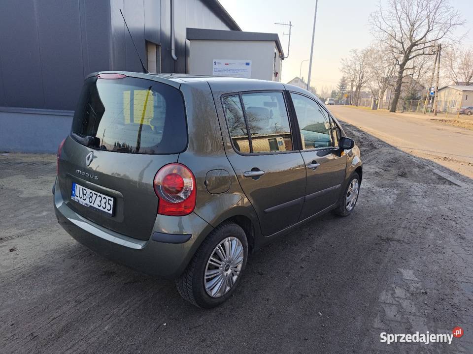 Renault Modus 15 dCi 2005 241 przebiegu manualna lubelskie