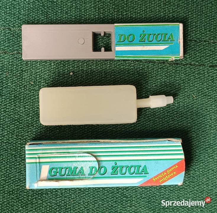 Retro psikawka zabawka stylizowana na gumę do Zbylitowska Góra