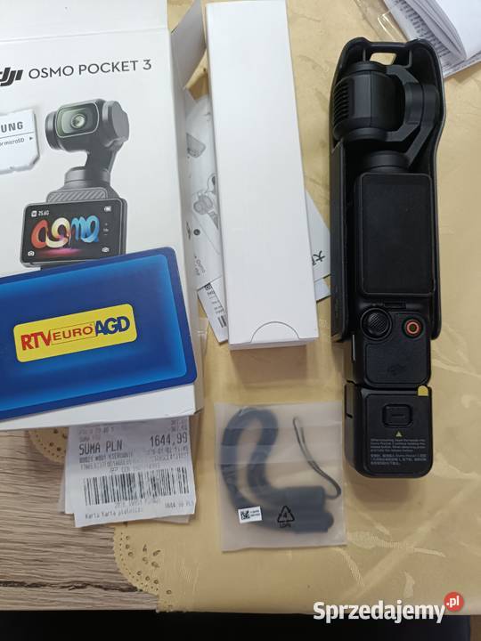 Kamera DJJ OSMO POCKET 3 zachodniopomorskie Szczecin