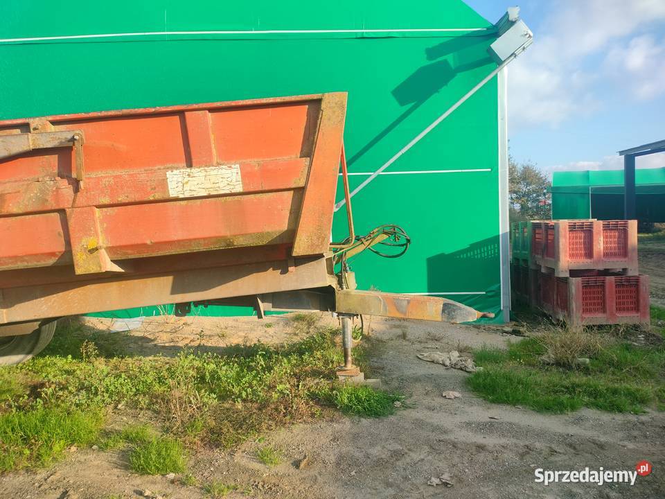 Przyczepa 10 ton ładowność nieuszkodzony
