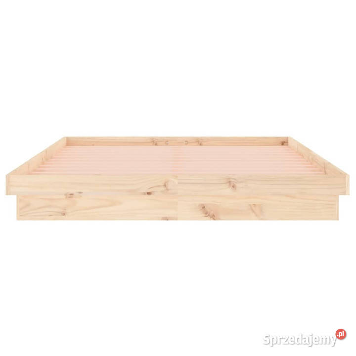 Rama łóżka z LED Super King lite drewno 180x200 Warszawa