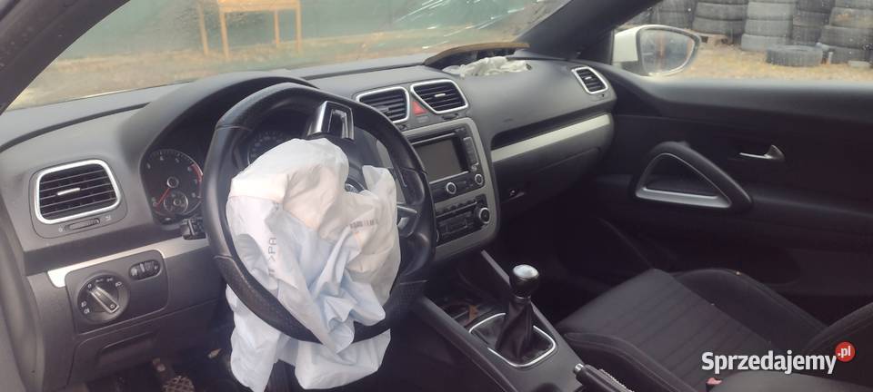 vw scirocco 14 tsi 133 uszkodzony przódokazja Kraków