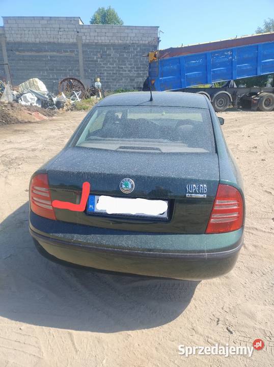 Skoda SuperB Sedan 18 T 20023r Bez Rdzy elektryczne lusterka Elbląg